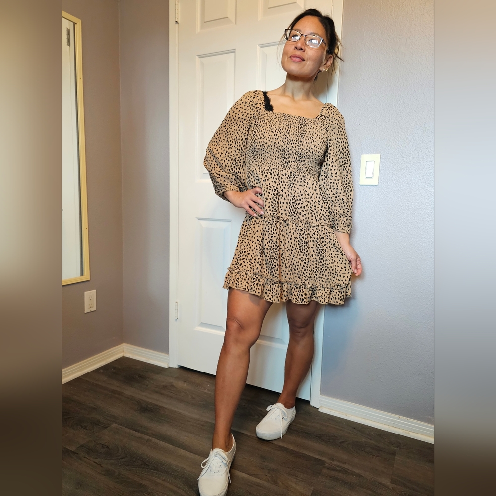 Fun leopard print dress
